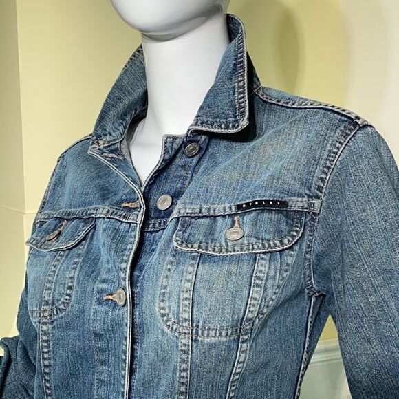 Sisley Vintage Denim Jean Jacket - Picture 3 of 14